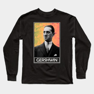 George Gershwin Long Sleeve T-Shirt